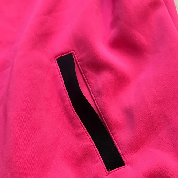 Juicy Couture Retro Pink and Black Bomber Jacket - Picture 5 of 11